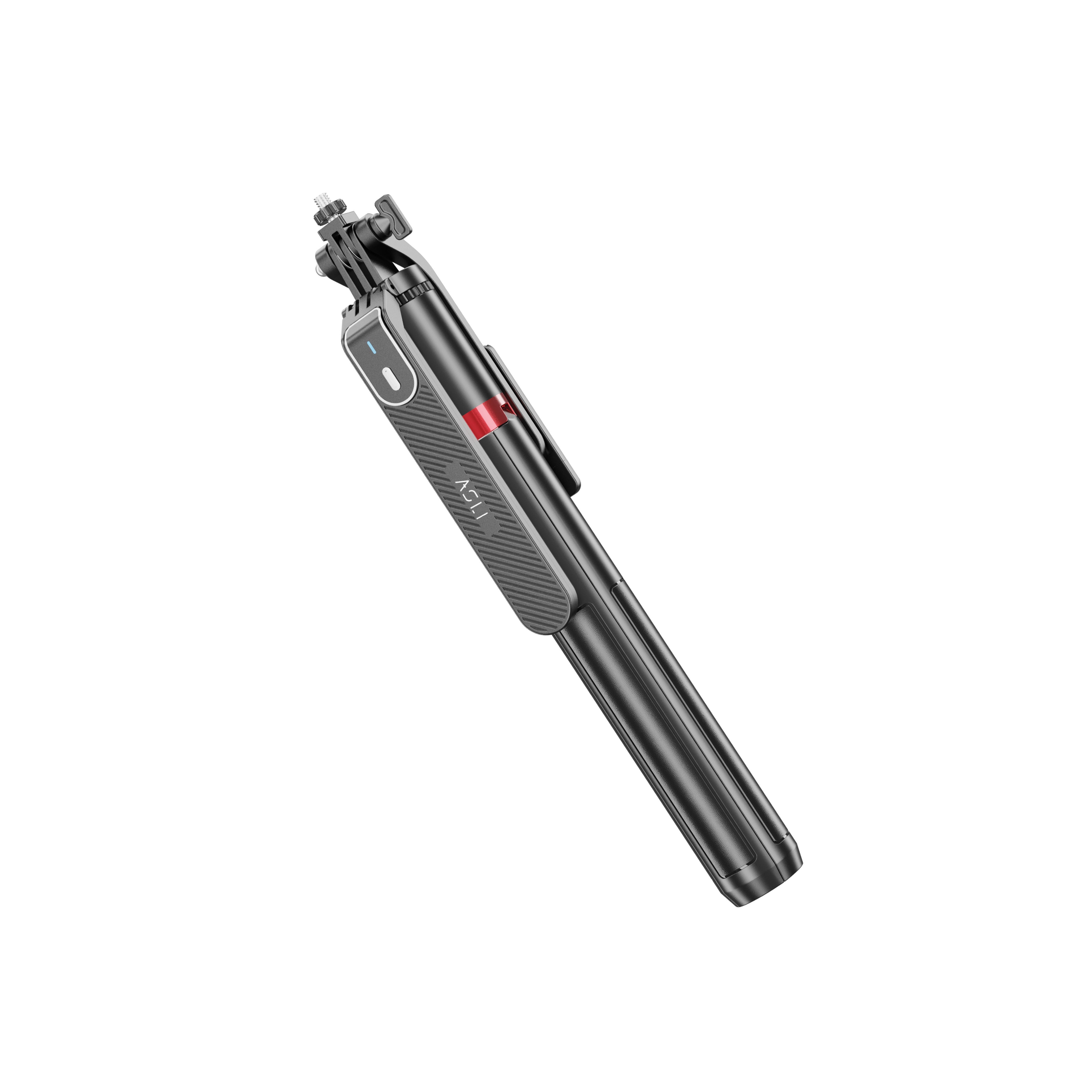Asli Global Selfynix One Selfie Stick Extendable up to 220cm with Wireless Remote & Tripod Stand Asli Global Selfynix One Selfie Stick Extendable up to 220cm with Wireless Remote & Tripod Stand